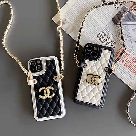 chanel ケース 金属ロゴ付き iphone12 pro/12pro max