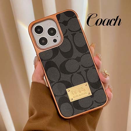 coach コーチ アイフォン 14plus 携帯ケース 