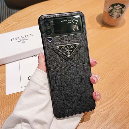 prada プラダ ギャラクシー ZFlip4 スマホケース 