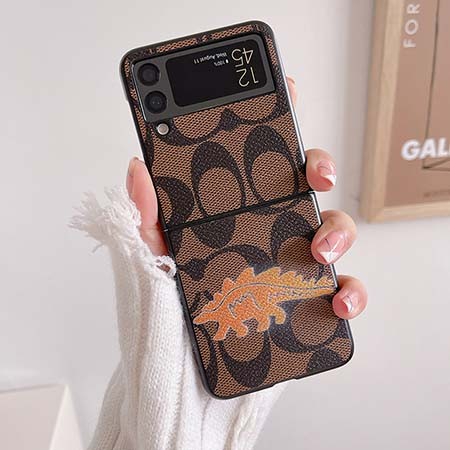 coach galaxy ZFold4 カバー 