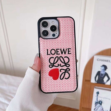 loewe風 薄型 アイホン 15プロ 携帯ケース