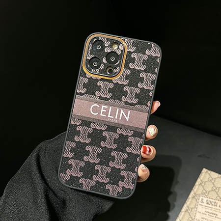 celine風 シリコン アイフォン 15