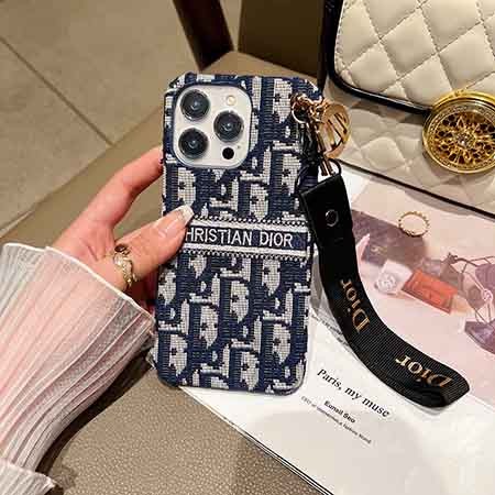 dior ペンダント付き iphone 15 プロ スマホケース