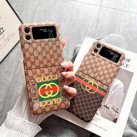 gucci 高品質 galaxy ZFlip3 スマホケース