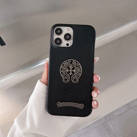 chrome hearts ライチテクスチャ iphone 15pro max ケース