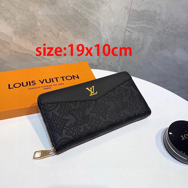 LV、牛革エンボス、ルイ・ヴィトン、百年の伝統、クラシックモデル、3つの仕切り、多カードスロット、現金収納、消費カード、領収書、ジッパー開閉、手持ち快適、単独使用、大型バッグ、贈り物