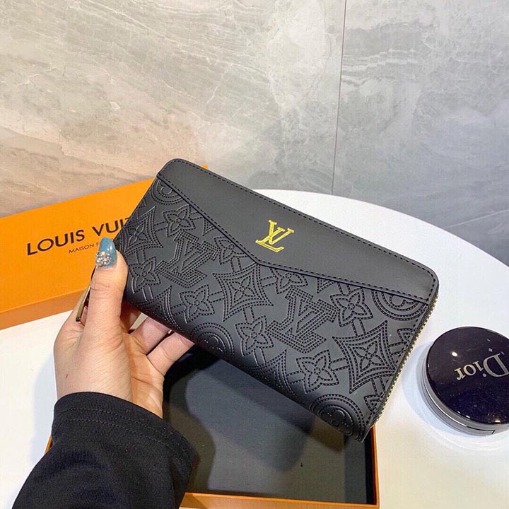 LV、牛革エンボス、ルイ・ヴィトン、百年の伝統、クラシックモデル、3つの仕切り、多カードスロット、現金収納、消費カード、領収書、ジッパー開閉、手持ち快適、単独使用、大型バッグ、贈り物